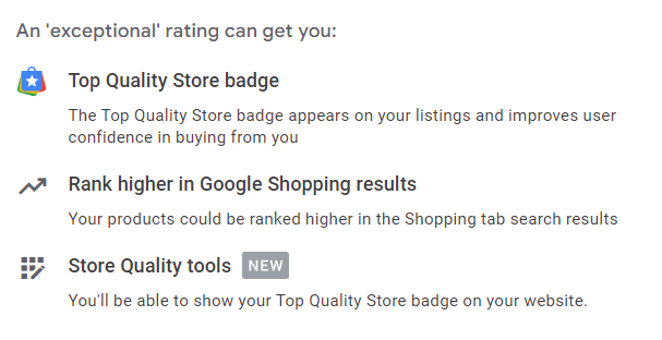 benefits of top quality store badge 